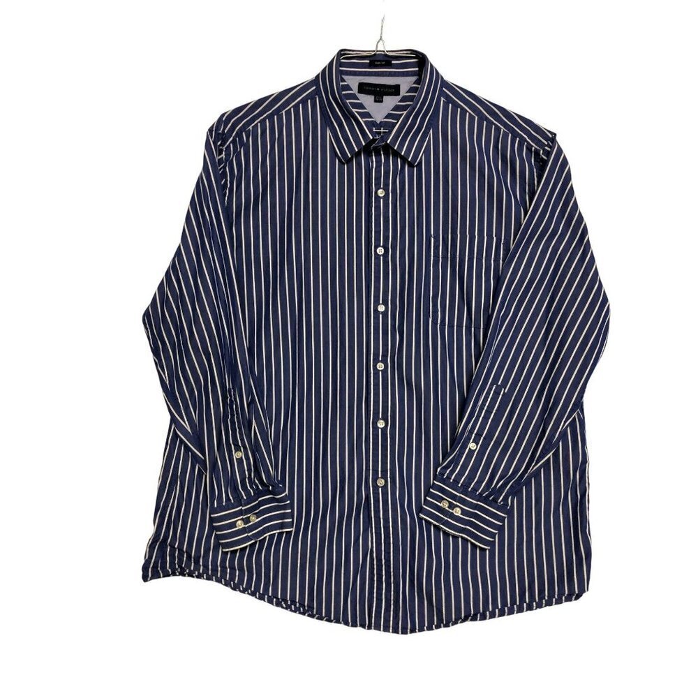 TOMMY HILFIGER MENS LONG SLEEVE SHIRT